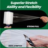 Adhes Recyclable Stretch Wrap Film 5 Inch x 1000 Feet,