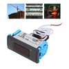 Digital Thermostat 0.1℃ Resolution 0.5℃ Accuracy Dual Display Temperature Controller