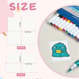 Textured Foam Boards, Foam Texture Art Paper, 20 Sheets Absorbent Foam Paper, Interesting Handmade Foam Paper, Interactive Absorbent Foam