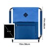 WANDF Drawstring Backpack, Sports Gym Bag with Wet Pocket, Water