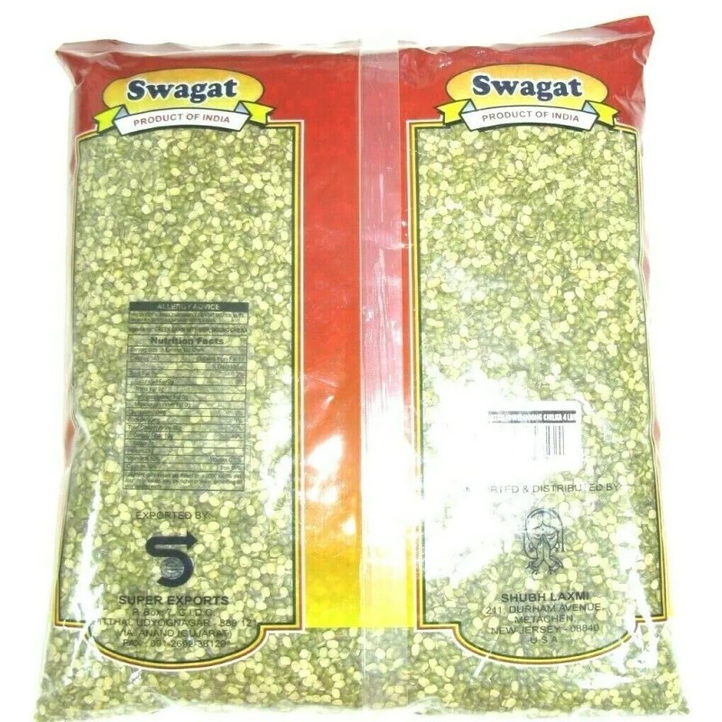 Swagat Split Green Gram Moong Dal Green Mung Dal with