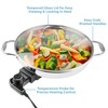 Electric Skillet By CucinaPro- 18/10 Stainless Steel, Frying Pan w