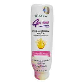 Cera Fría Depiladora Prosa 4 En 1 Abeja 220g | Piel Suave