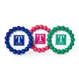 Two's Company Hobnail 4" x 4" Photo Frame Assorted 3 Colors: Green, Pink, Blue