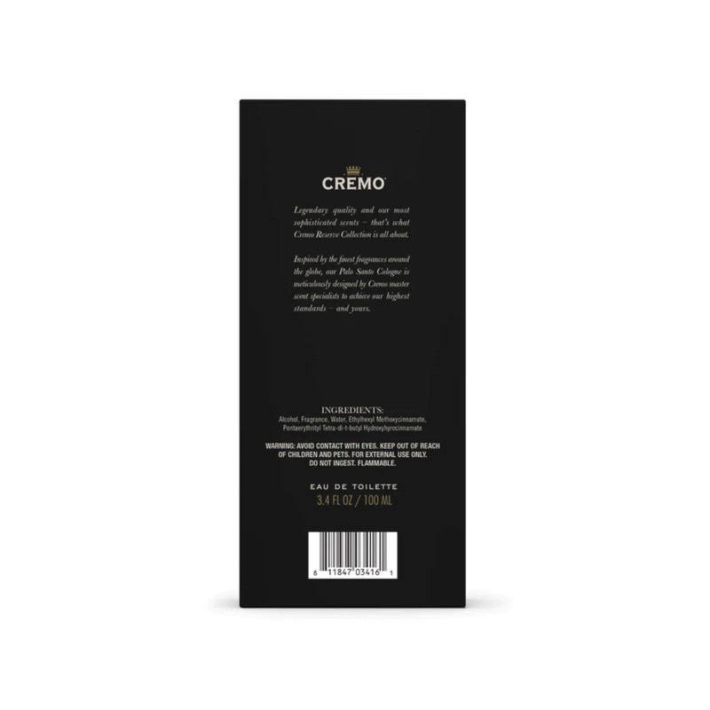 Cremo Cologne for Men Reserve Collection Bold Exotic No. 18