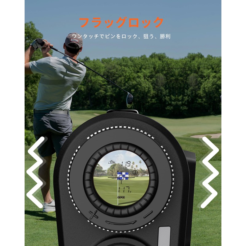 DORMIE Golf Rangefinder T100 High Precision 0.02S Measurement Slope Function