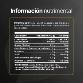 Vitamina D3 5000 Ui 300 Cápsulas B Life                                                                                                               