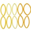 Mytoptrendz® 10 pcs Soft Jersey Endless Hair Elastics Bobbles Bands