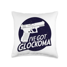 I've Got Glockoma 2nd Amendment Right Support Gun Gift Throw Pillow