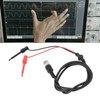 Briny River 2Pcs BNC to Dual Testing Hook Oscilloscope Test