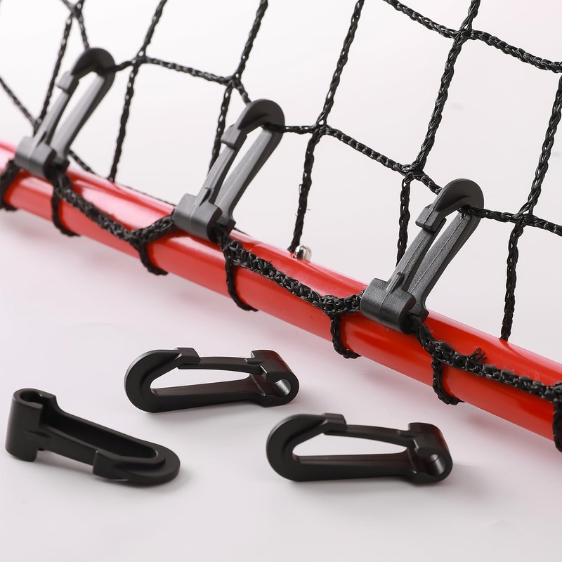 Penmol 20 Heavy Duty Football Net Clips White Plastic Clips