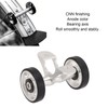 banapoy Bicycle Mudguard Easywheel, Bicycle Rear Wheels Mudguard Double Wheel