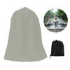 Garden Fountain Statue Protective Cover Silver Coated Oxford Cloth Waterproof