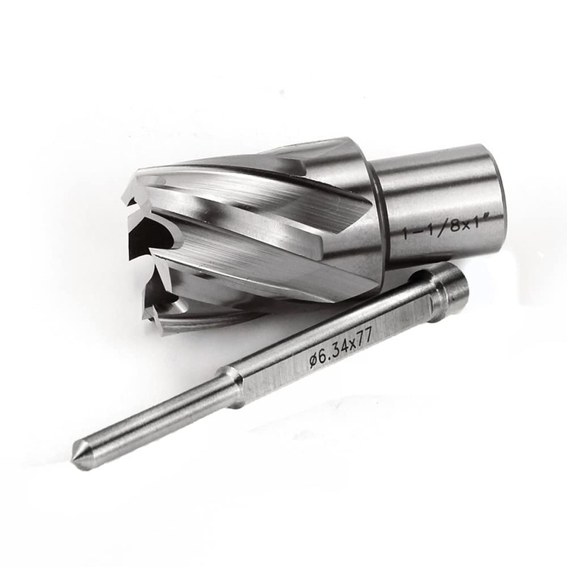 OSCARBIDE Annular Cutter 1-1/8 inch Cutting Diameter 1 inch Depth