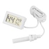 ASHATA Digital Hygrometer, 2-in-1 LCD Display Thermometer Hygrometer with External