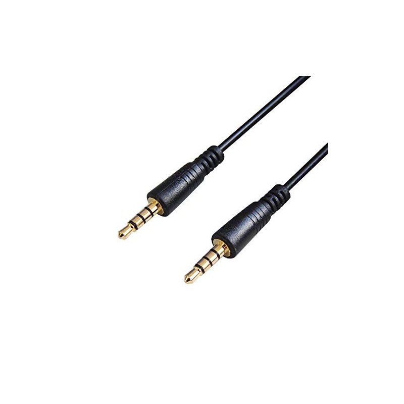 F-FACTORY 4 Pole 3.5mm Stereo Mini Cable 2m (Male to
