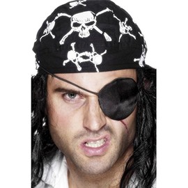Smiffys Pirate Satin Eye Patch