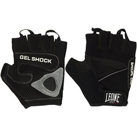 LEONE 1947 AB712 Fitness Gloves black black Size:Small