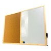 Pin Cork Board & Magnetic Whiteboard Dry Wipe White Memo