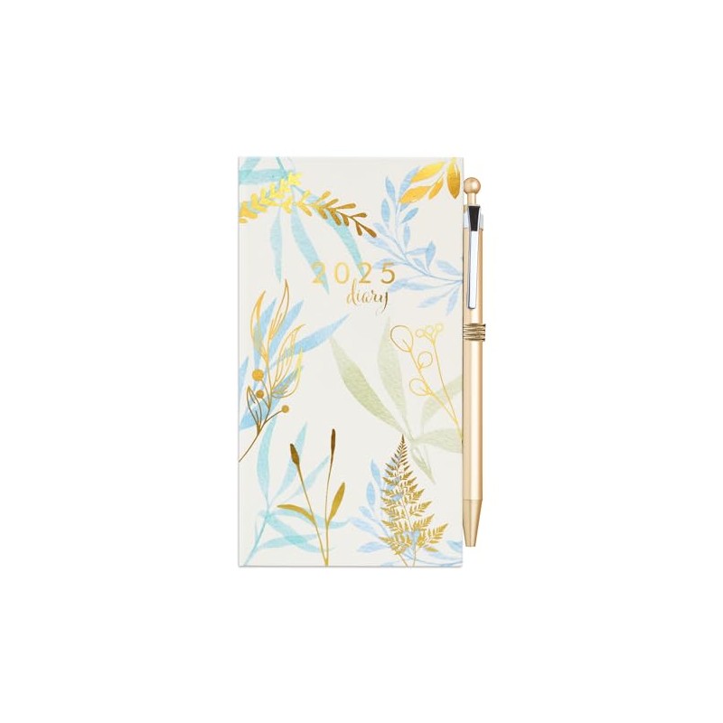 2025 Luxury Diary Slim Week to View 2025 Diaries Full