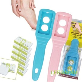 6 Refill Pads, Callus Removal, Hard Dead Skin, Foot Callus Remover, Balmiin, Cerafoam Handle, Foot File, Eraser, Foam / 리필패드6p 굳은살 제거 딱딱한 각질 발각질제거기 발미인 세라폼손잡이 풋파일 지우개 폼