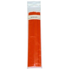 Polypropylene (PP) Plastic Welding Rod, 3/8 in. x 1/16 in. Ribbon, 30 ft, Orange