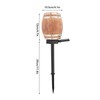 Solar Pathway Light Resin PP LED Light Sensing Waterproof Wine