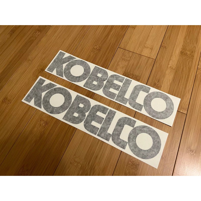 Kobelco Equipment - 48” Inch Sticker Decal Logo - Set