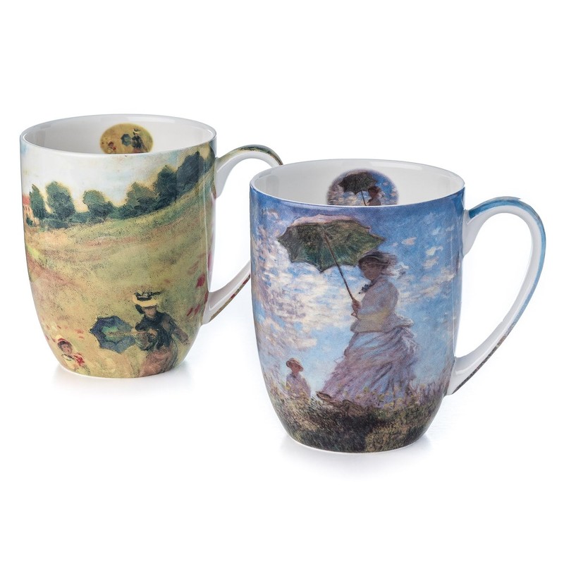 McIntosh Monet Scenes with Women Fine Bone China Set of