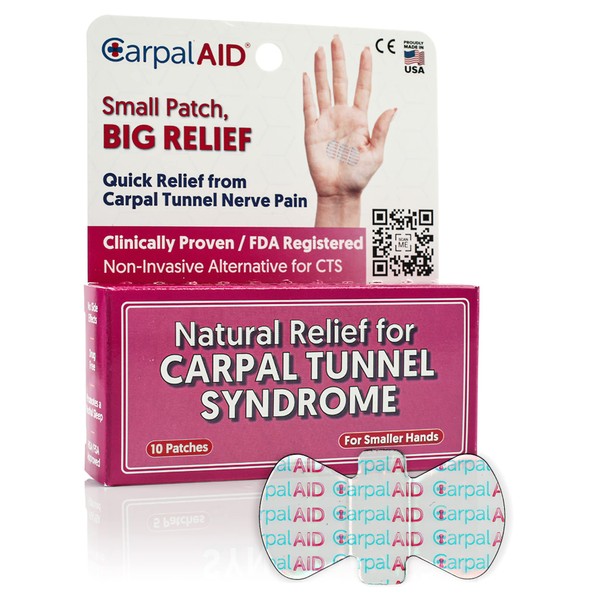 CarpalAid Patch for Carpal Tunnel Relief – Revolutionary Patented Technology