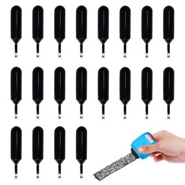 20Pcs Identity Theft Protection Roller Stamp, Data Defender Roller Stamp for Confidential Documents, Address Blocker Stamp with Ink Roller to Cover Personal Details, 5 x 2 cm