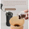 Coffee Grinder,Manual Coffee Grinder,Adjustable Thickness Burr Coffee Grinder,Manual Portable Coffee
