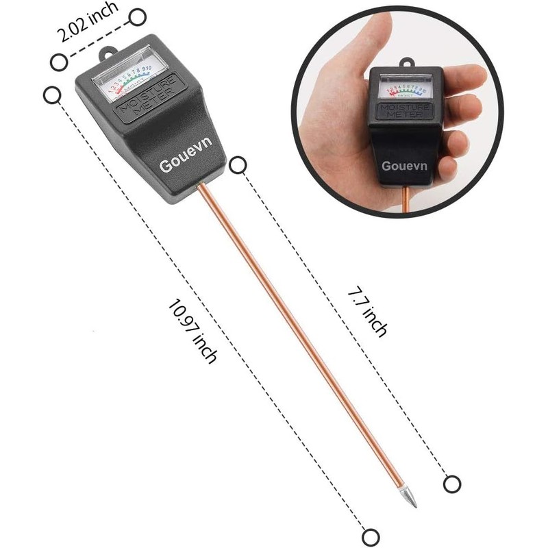 Soil Moisture Meter, Plant Moisture Meter Indoor & Outdoor, Hygrometer