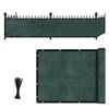 OromiPatio 185GSM Privacy Screen Fence, 4X50FT Heavy Duty Fencing Shade