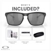 Oakley Sylas OO9448 944803 57MM Matte Black/Prizm Black Rectangular Sunglasses