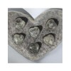 Coco Papaya Natural Labradorite Heart 20g