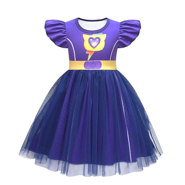 Toddler Tutu Costume Dress 2-3yrs Little Girls Fluffy Summer Dresses