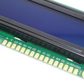 IC/I2C 2004 20x4 Character LCD Module Display, Serial LED Display Module, Blue Backlight Board