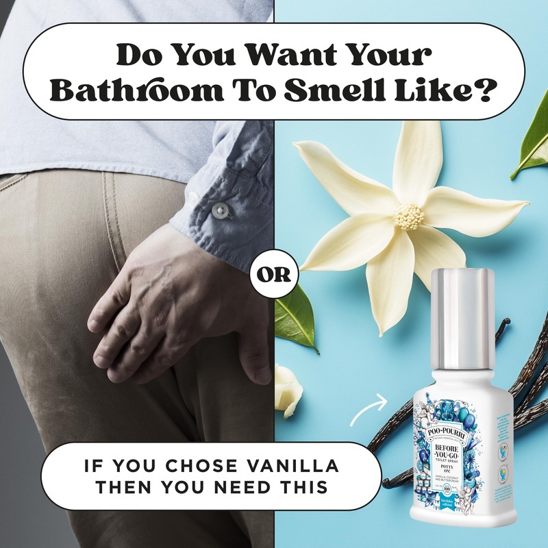 Poo-Pourri Before-You-Go Toilet Spray, Birthday Cake Potty On!, 2 Fl