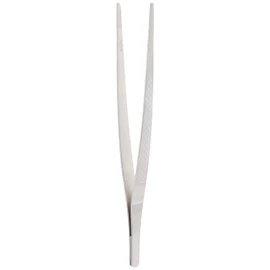 Mercer Culinary Precision Plus Tong-Straight, 6 1/8", Stainless Steel, Silver, 6-1/8-Inch