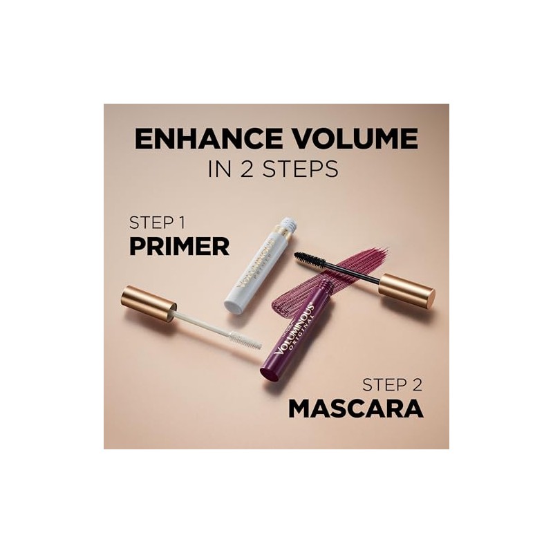LOreal Paris Makeup Voluminous Original Volume Building Mascara, Deep Burgundy,