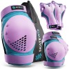 SKATEWIZ Skateboard Pads Protective Gear Set for Kids - Smash