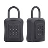 Key Lock Box Six Digit Password Wall Mounted Combination Keyboard