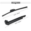 Replacement for Maserati Levante Rear Windshield Wiper Blade and Arm