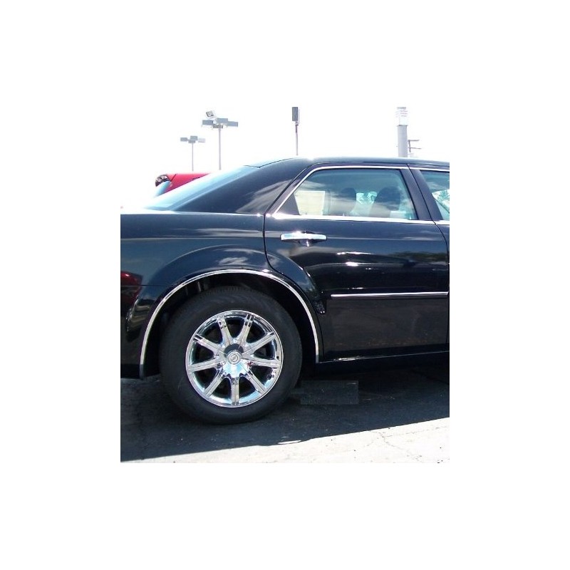 312 Motoring fits 2010-2012 GMC Terrain Chrome Wheel Well/Fender Trim