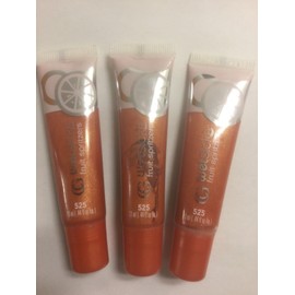 CoverGirl LOT OF 3 - CoverGirl Wetslicks Fruit Spritzers #525 Tangerine Splash Lip Gloss .