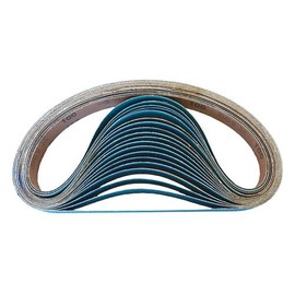 Starcke Premium 1 X 30 Inch Sanding Belts Zirconia Cloth Narrow Belts - For Wood, Metal, and Automotive (36 Pack, 24 Grit) (12 Pack, 24 Grit)