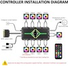 RGB Fans:5pack 120mm PWM ARGB Case Fan with Fan Hub