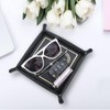 boshiho Valet Tray for Men, Leather Jewelry Catchall Key Phone