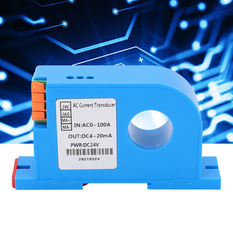 AC Current Transmitter DC4‑20mA Output Power Distribution Control Current Transformer